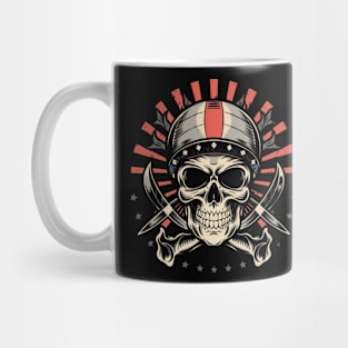 Rebellious Spirit Skull Ink - Defiant Tattoo Design Mug